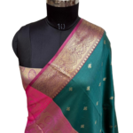 Banaras Semi Silk Saree with Brocade Blouse