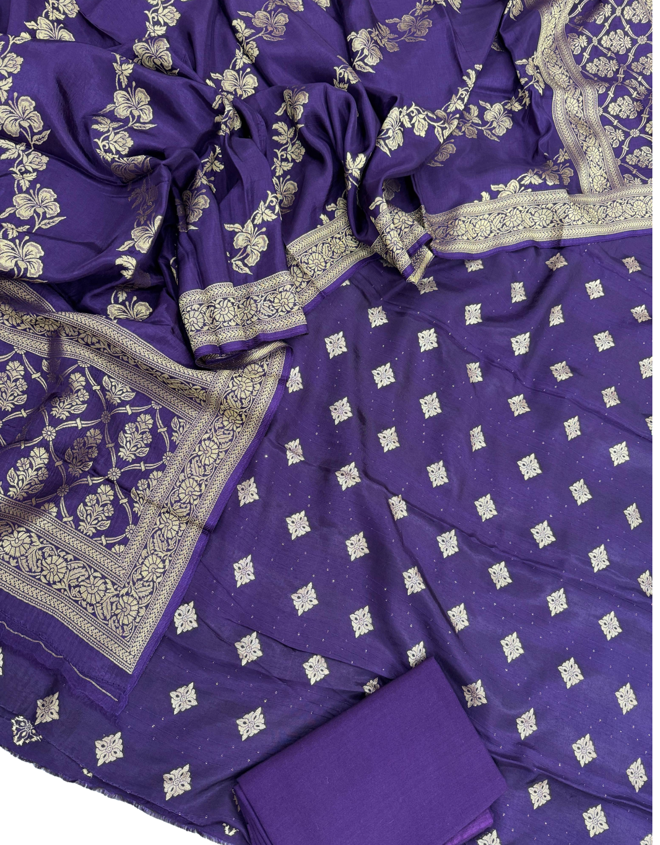 Banarasi Crape suit - Image 2