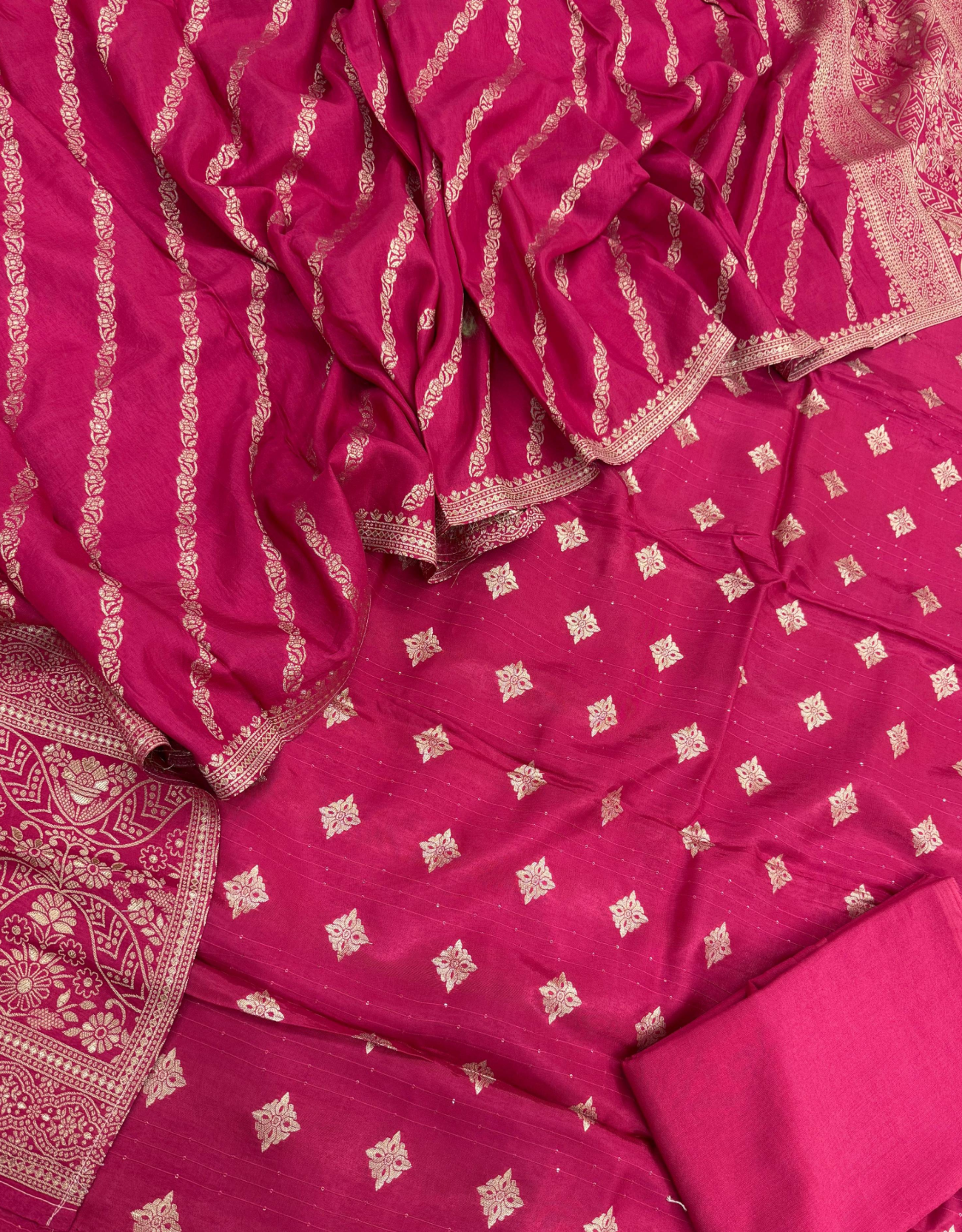 Banarasi Crape suit