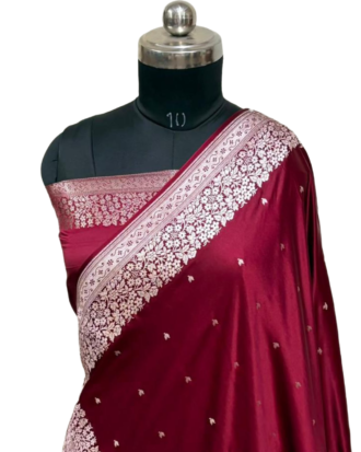 Banaras Mashroo katan silk